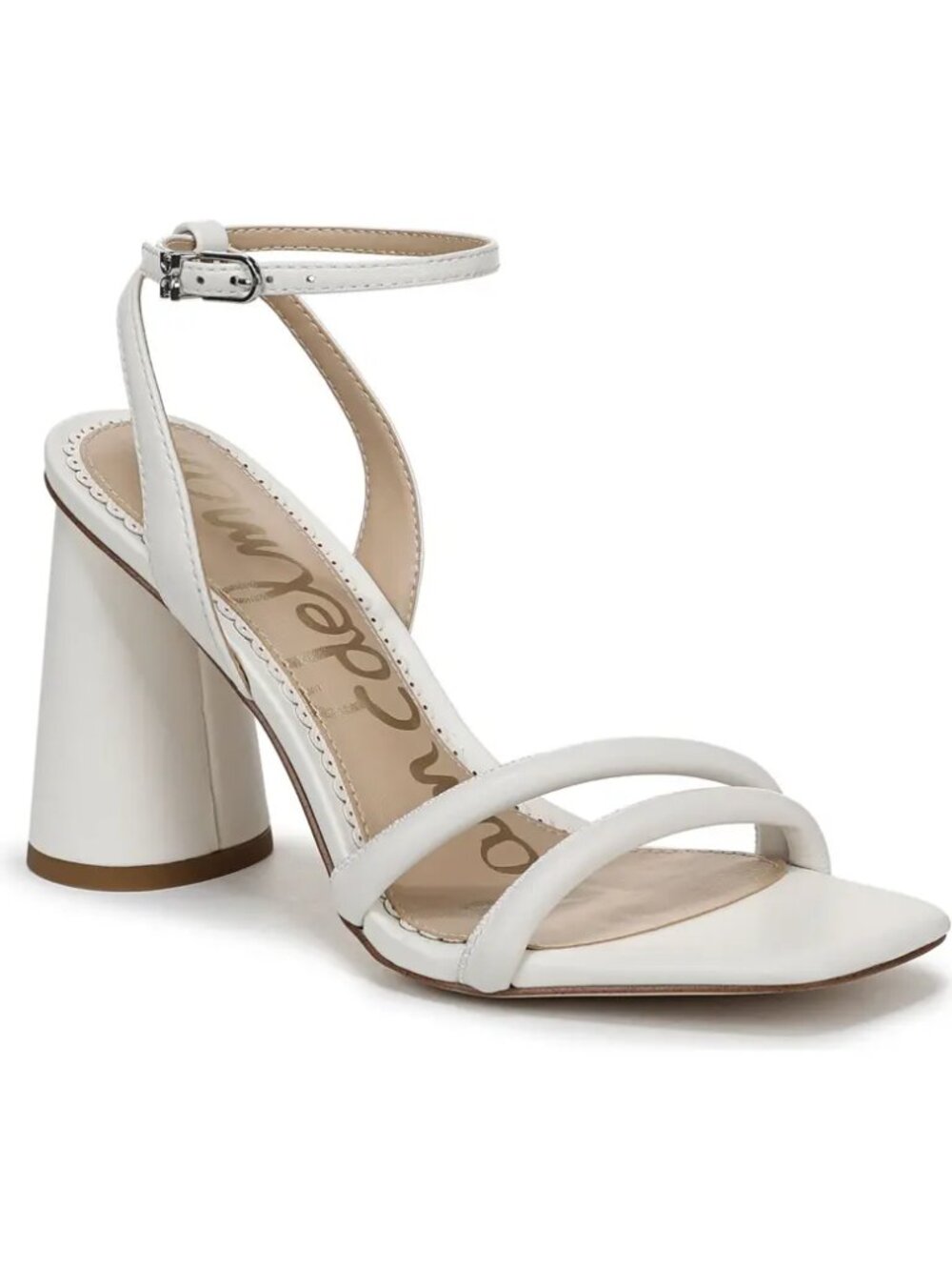 Sam Edelman Women's White High-Heel Sandals